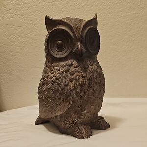 Brown Owl Sculpture